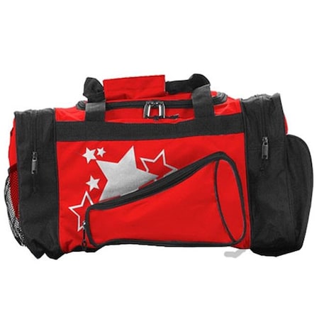 Pizzazz Performance Wear Pizzazz Performance Wear B100 -RED -L B100 Megaphone Duffle Bag - Red - Large B100REDL